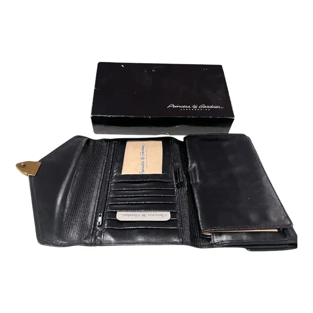 Vintage - Princess Gardner - Woman's Leather Wallet (NIB - UNUSED) Checkbook - Picture 9 of 9